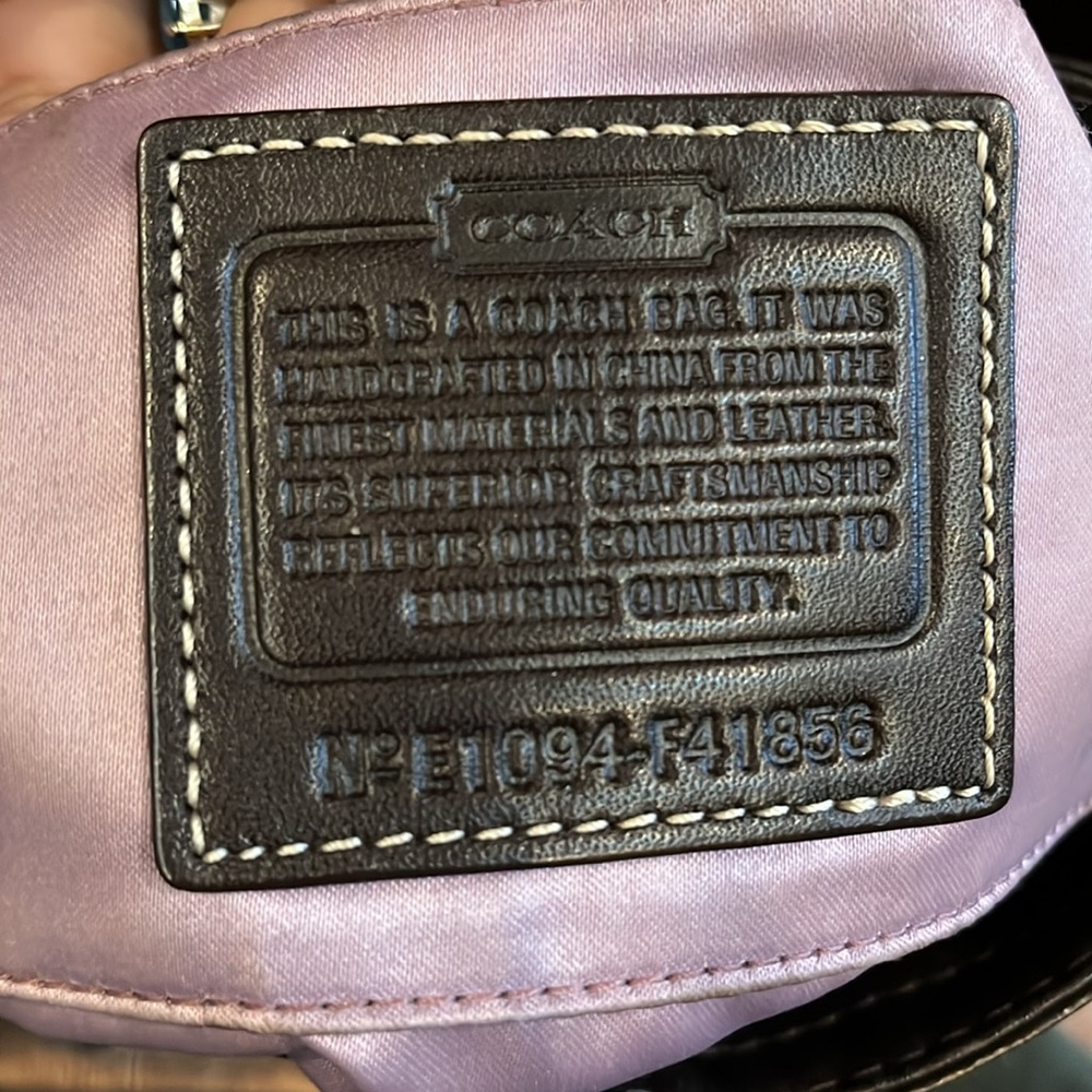 Coach Authentic hobo. - Picture 6 of 6